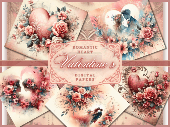 Love Floral Heart Valentines Backgrounds: A Designer's Guide